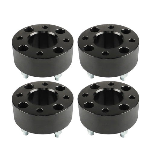 Solid Spare New Wheel Spacers Hub Bore 62mm Thread Size 1/2"x20 4Pcs 2" 4x101.6mm US