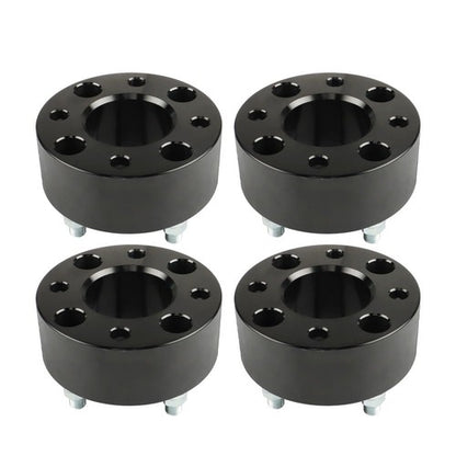 Solid Spare New Wheel Spacers Hub Bore 62mm Thread Size 1/2"x20 4Pcs 2" 4x101.6mm US