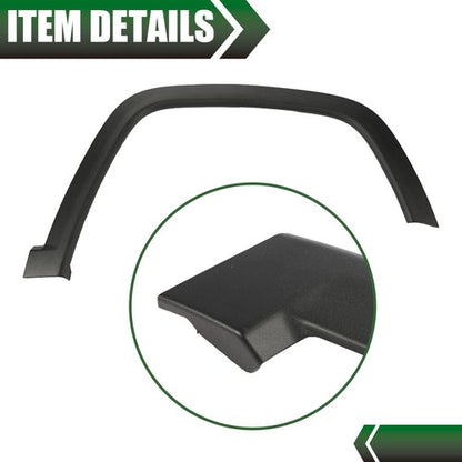 Solid Spare Fit For 2017-2022 Jeep Compass Front Right Wheel Molding Fender Flare Textured