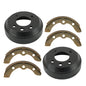 Solid Spare Brake Drums Shoes Kit 1982-1992 For Yamaha G1, G2, G8, G9 Gas/Electric Golf Cart