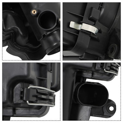 Solid Spare For Honda Accord 1.5L 2018-2021 2022 Black Lower & Top Air Intake Box Cleaner