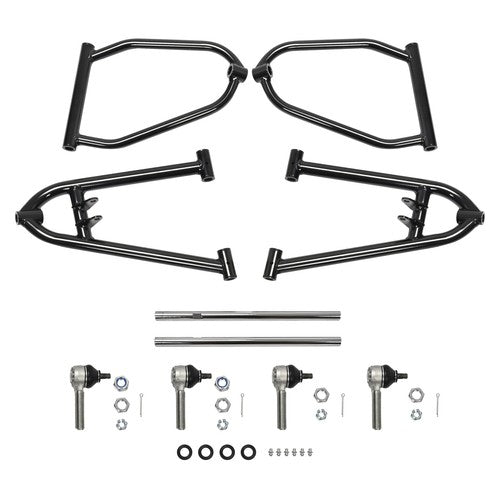 Solid Spare Front Long Travel Extended A-Arms For Yamaha Raptor 250 Raptor 125 Gloss Black
