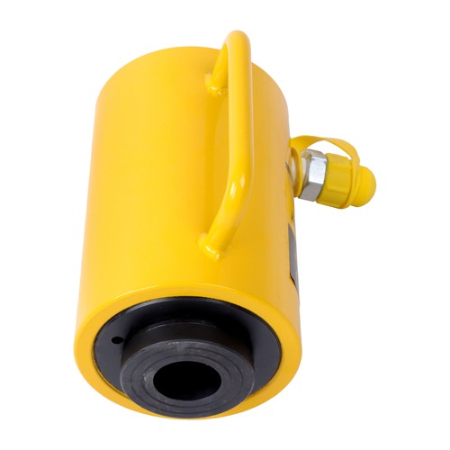 Solid Spare 30 Ton Hydraulic Hollow Ram Cylinder 2in / 50mm Stroke Working Single Acting