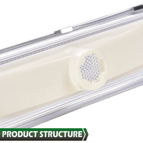 Solid Spare Pair Front Signal Side Marker Lights Clear Fit For 81-91 GMC Chevy Pickup Truck