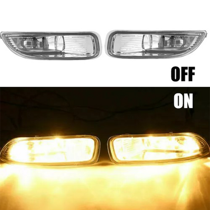 For 2003 2004 Toyota Corolla Halogen Driving Fog Lights Lamps w/Switch Wiring