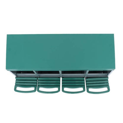Solid Spare Chicken Nesting Boxes Metal Chicken Egg Laying Box with Perch 4 Hole