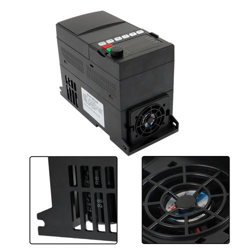 Solid Spare 2HP 220V Variable Frequency Drive 1.5kW AC 1-3 Phase New