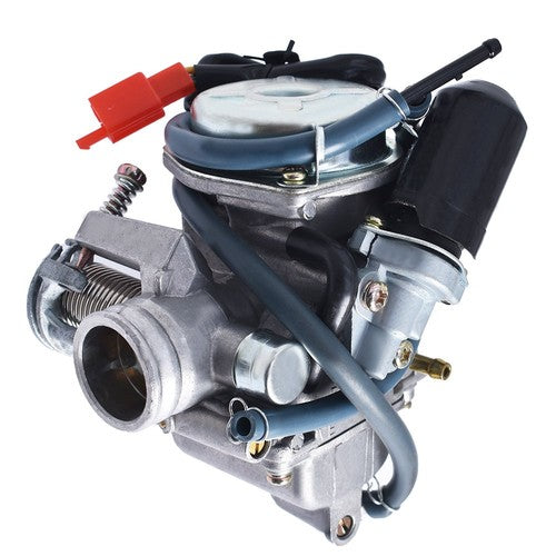 Solid Spare For Roketa Gokart 150cc GY6 24mm Carburetor W/ Air Filter Intake Fuel Kit US
