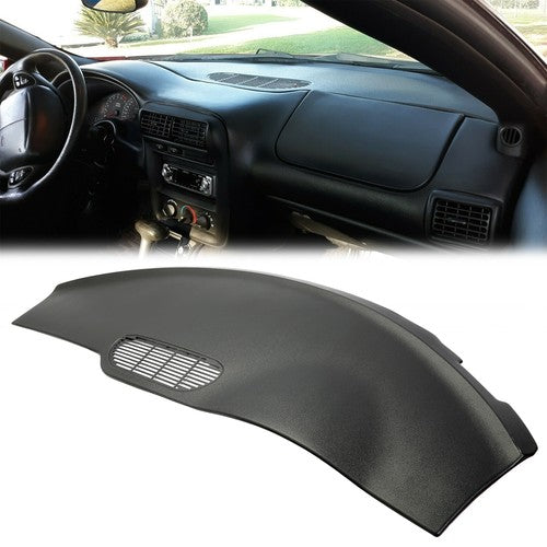 Solid Spare For 1997 1998 1999 2000 2001 2002 Firebird Camaro Molded Dash Cover Cap Skin BLK