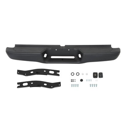 Solid Spare New For Toyota Tacoma 1995-2003 2004 Truck Complete Rear Steel Step Bumper Black