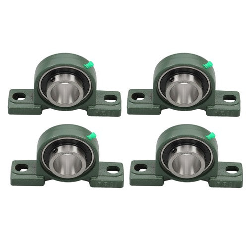 Solid Spare Cast Iron 4* UCP210-32 Pillow Block Mounted Bearing 2" Bore Self-Aligning