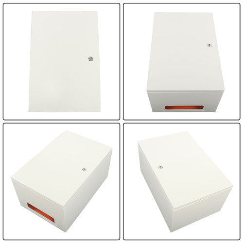 Solid Spare Steel Electrical Box 24x16x12'' Carbon Steel IP65 Electrical Enclosure Box