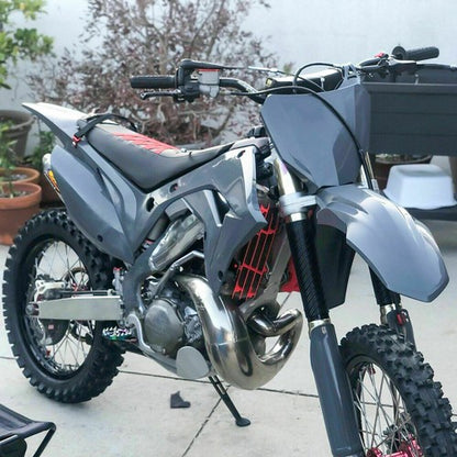 Solid Spare Left + Right Side Radiator Louvers Guards For Honda CR125R/CR250R 2000-2004