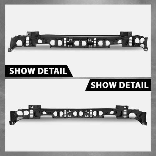 Solid Spare Fit For 2018-2019 Ford Explorer Front Bumper Impact Absorber FO1070199