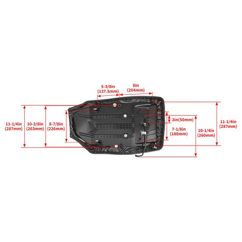 Solid Spare Complete Seat For Honda Foreman 400 FourTrax TRX400FW 1995-2004 77100-HM7-A00ZA