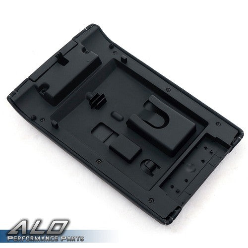 Solid Spare Leather Center Console Arm Rest Lid Cover Black Fit For 09-14 Ford F-150 Pickup