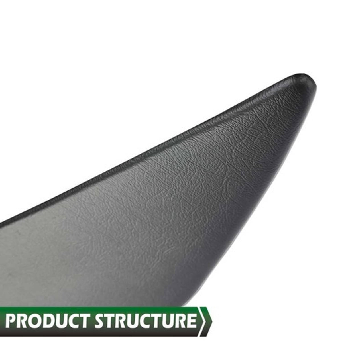 Solid Spare 2pcs Door Panel Insert Textured Black Fit For 2010-2014 Ford Mustang Replacement