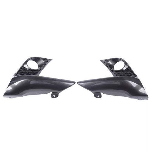 Pair For 2014-2017 Lexus CT200h F-Sport LED Bumper Fog Light Lamps Cover Bezel