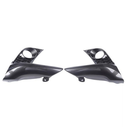 Pair For 2014-2017 Lexus CT200h F-Sport LED Bumper Fog Light Lamps Cover Bezel
