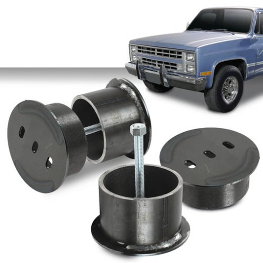 Solid Spare New Universal Front Air Ride Brackets Kit Cups 4.5" OD For Chevy Car Truck