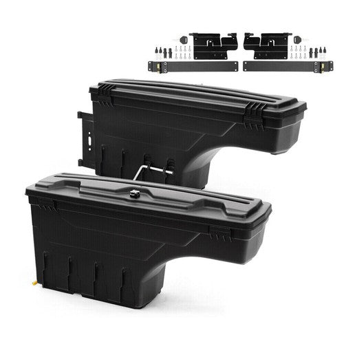 Solid Spare Pair Rear Truck Bed Storage Box Toolbox Fit For 2015-20 Colorado Canyon Pickup