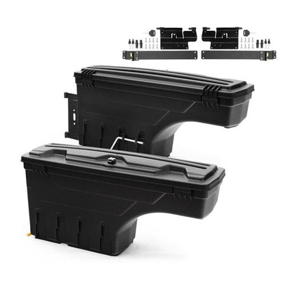 Solid Spare Pair Rear Truck Bed Storage Box Toolbox Fit For 2015-20 Colorado Canyon Pickup
