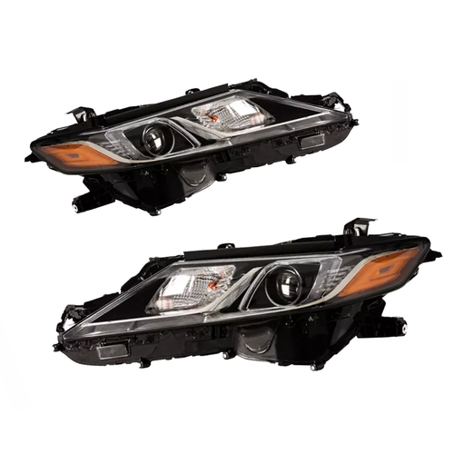 LED Headlights Fit 2018 2019 2020 2021-2024 Toyota Camry L LE SE Headlamps LH+RH