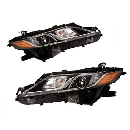 LED Headlights Fit 2018 2019 2020 2021-2024 Toyota Camry L LE SE Headlamps LH+RH