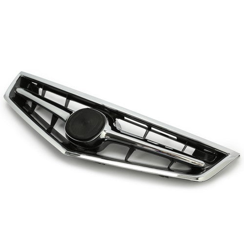 Solid Spare Fit New 2006 2007 2008 Acura TSX Front Grill Grille w/Chrome Molding 4-Door 4DR