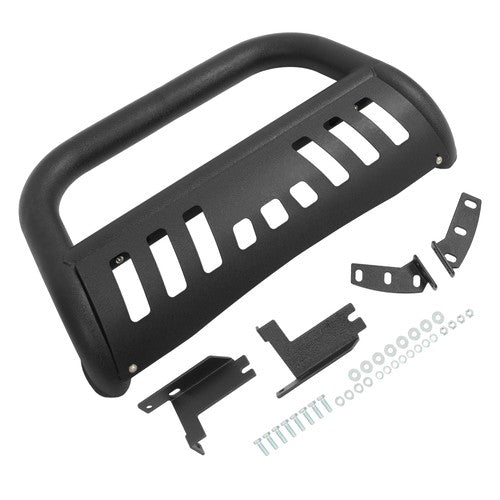 Solid Spare FOR 2005 05-11 DODGE DAKOTA TRUCK BLACK STEEL BULL BAR PUSH BUMPER GRILLE GUARD