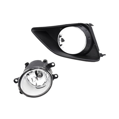 Fit 2009-2010 Toyota Corolla LE CE XLE XRS Chrome Fog Lights Lamps Pair w/wiring