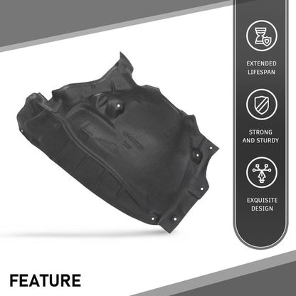 Solid Spare Fit For 2017-2023 Audi Q7 Rear Left Side Fender Liner Splash Shield 4M0821191G