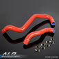 Solid Spare Red Silicone Radiator Hose Kit Fit For Ford Super Duty Powerstroke Diesel 7.3L