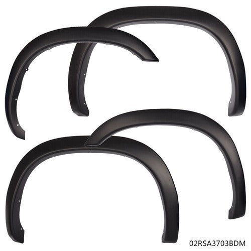 Solid Spare Factory Wheel Fender Flares Fit For 02-08 Dodge Ram 1500 03-09 Ram 2500/3500