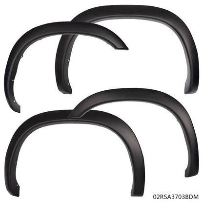 Solid Spare Factory Wheel Fender Flares Fit For 02-08 Dodge Ram 1500 03-09 Ram 2500/3500