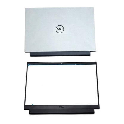 For Dell G15 5510 5511 5515 Top Case LCD Back Cover Front Bezel 0W9XD4 White US