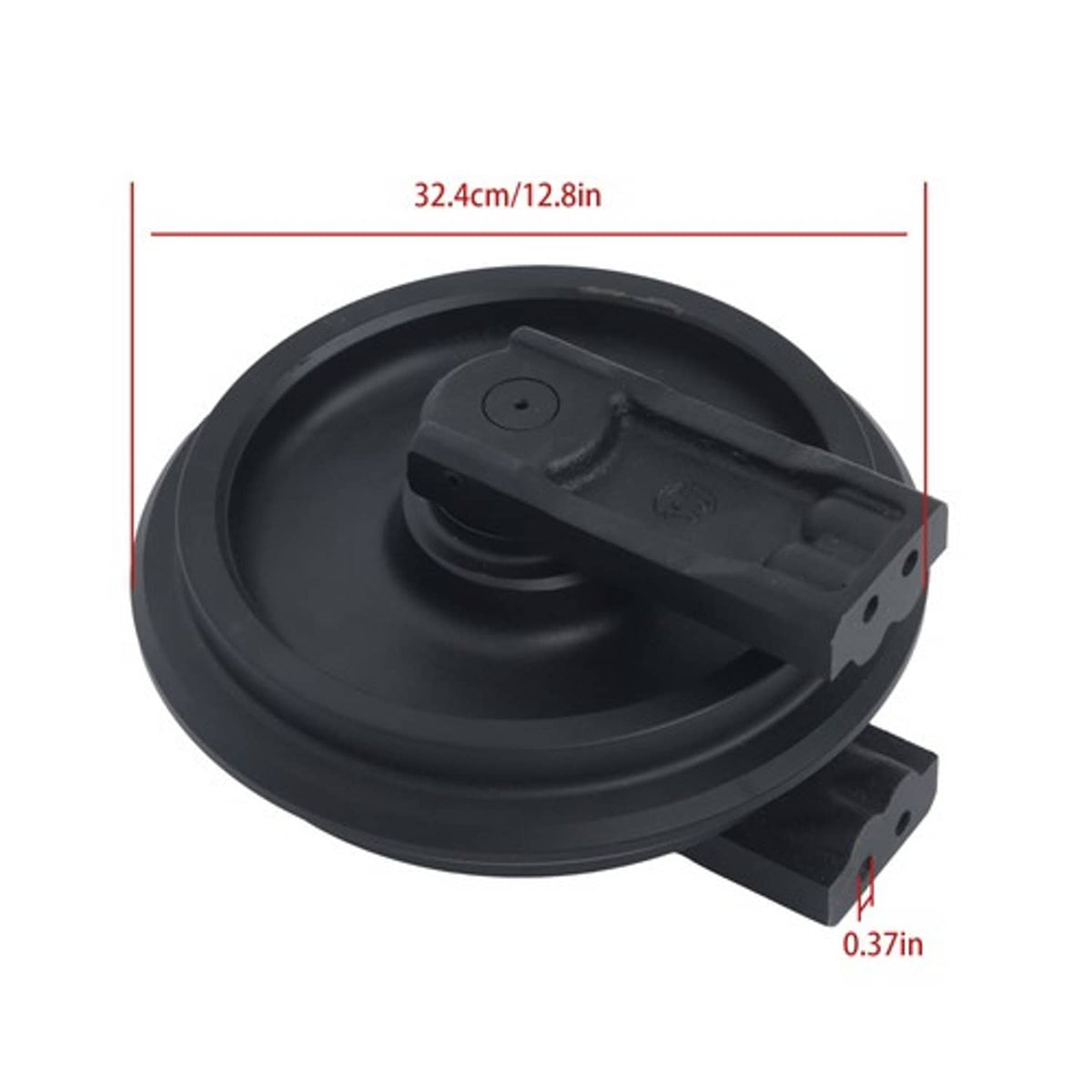 Solid Spare Track Front Idler Wheel For Kubota KX71-3 RC348-21302 RC348-21303