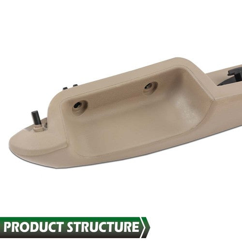 Solid Spare Door Armrest Front Driver & Passenger Side Fit For Chevy GMC Pickup Truck SUV
