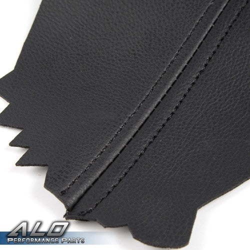 Solid Spare Fit For Honda Accord 08-12 Black Leather Front Door Panels Armrest Cover New