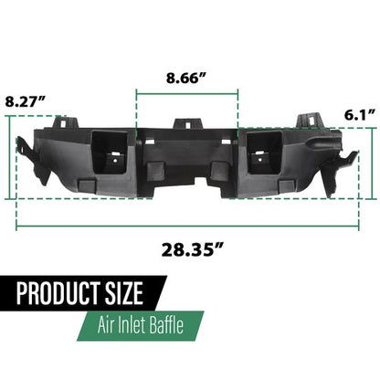 Solid Spare Fit For 2016-2021 Jeep Grand Cherokee Radiator Lower Air Guide Baffle Deflector