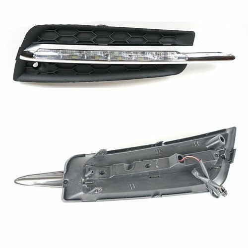 For 2009-2014 Chevy Cruze LED DRL Fog Light Lamp Daytime Running Light w/Harness