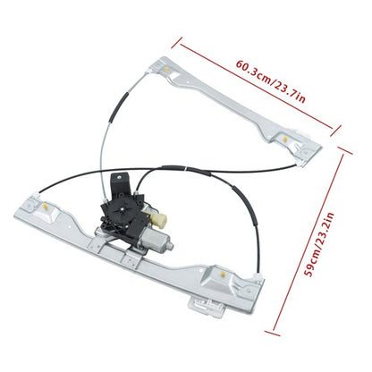 Solid Spare For Ford F-150 2015-20 NEW 751-007 Electric Window Actuator Assembly FR w/Motor