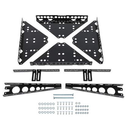 Solid Spare For RV Bumper Mount Generator & Cargo Luggage Carrier Tray Kit Powder Coated