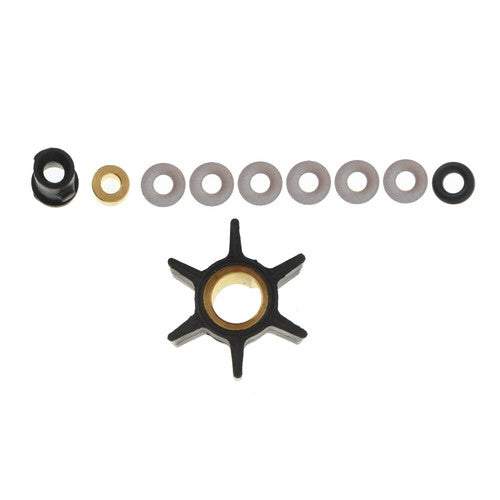 Solid Spare 393630 For Johnson Evinrude OMC 20/25/30/35 HP Outboards Water Pump Repair Kit