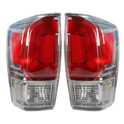 Solid Spare For Toyota Tacoma 2016-2020 Tail Lights Stop Brake Light Left & Right Side Pair