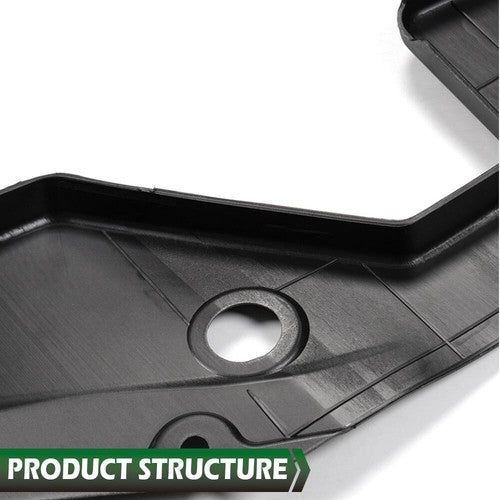 Solid Spare Fit For 2016-2020 Honda Civic 10th Gen Long Version Engine Bay Side Panel Cover