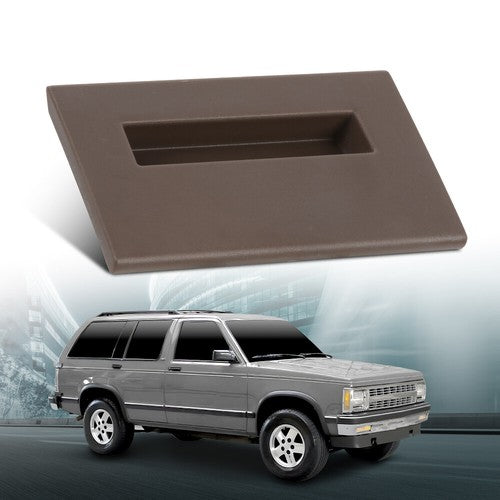 Solid Spare Fit For Chevy GMC Truck 1988-1994 Dashboard Fuse Panel Cover Replacement Brown
