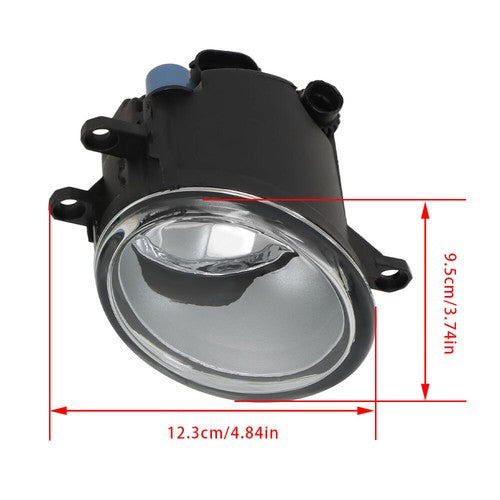Solid Spare Front Bumper Lamps+Wiring+Switch Fit for Toyota Highlander 17-18 Clear Fog Light
