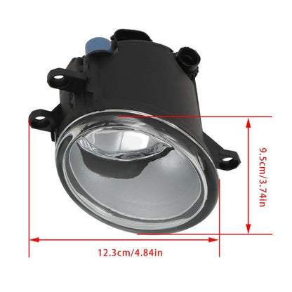 Solid Spare Front Bumper Lamps+Wiring+Switch Fit for Toyota Highlander 17-18 Clear Fog Light