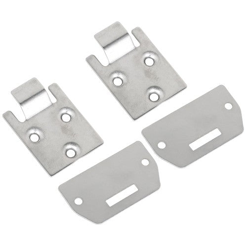 Solid Spare Set of 2 Seat Bottom Hinge and Plate For EZGO TXT/Medalist Golf Cart 1995+